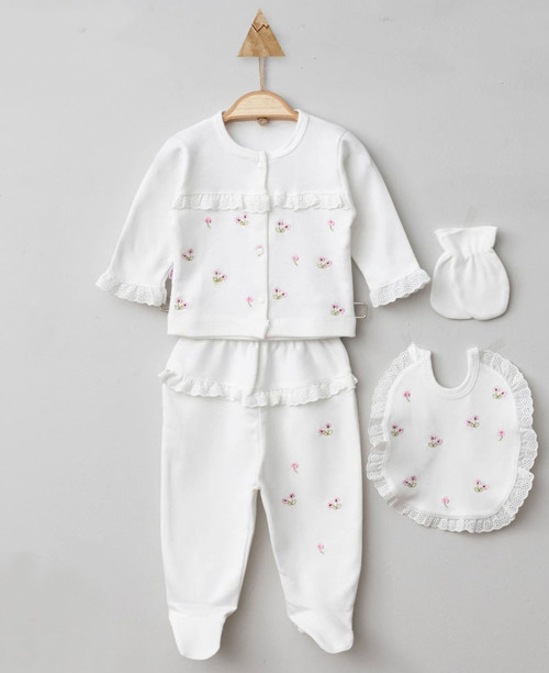 Bebe 5'li Bebek Zıbın Seti 7633