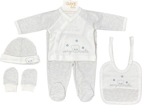 Bebe 5'li Bebek Zıbın Seti 7660