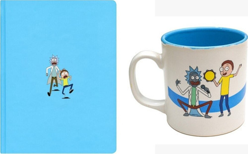 Rick And Morty Haftalık Ajanda Süresiz Ve Rick And Morty Mug