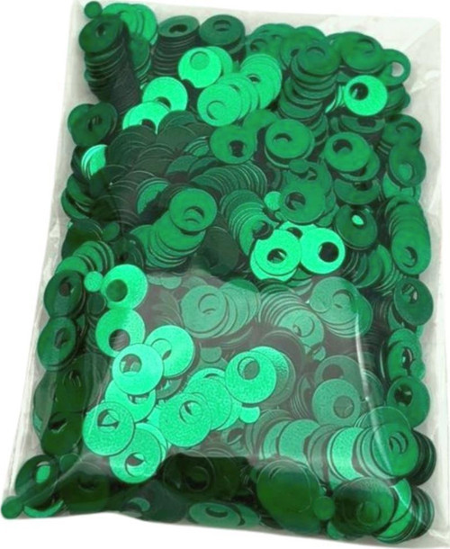 Çanta Aksesuar Yeşil Renk 1 Cm Pul 40 Gr