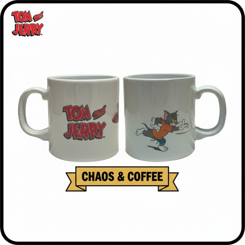 Tom And Jerry Mug - Seramik kupa 330 ml.