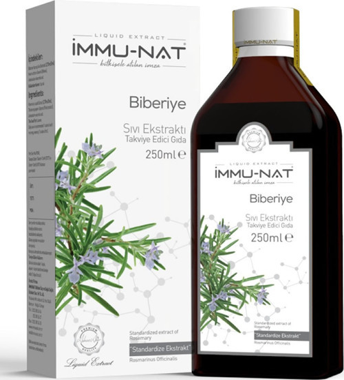 Immunat Biberiye Yaprağı Ekstraktı 250ml