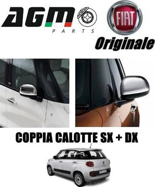 Fiat 500 Sol Dış Ayna Kapağı Nikelaj Sağ 2012- (Oem No: 50926890)