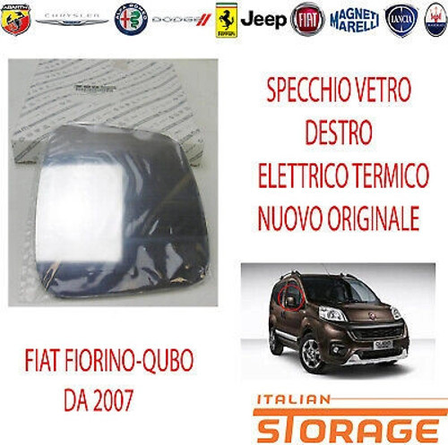 Fiat Fiorino Dış Ayna Camı Isıtmalı Sağ 2007 (Oem No: 71765389)