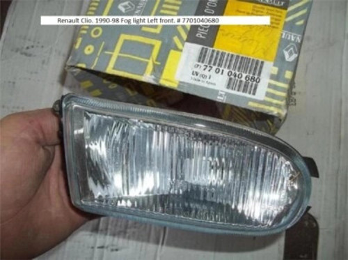 Renault Megane/Clio/R9 Ön Sis Lambası Sol 1995-1999 (Oem No: 7701040680)