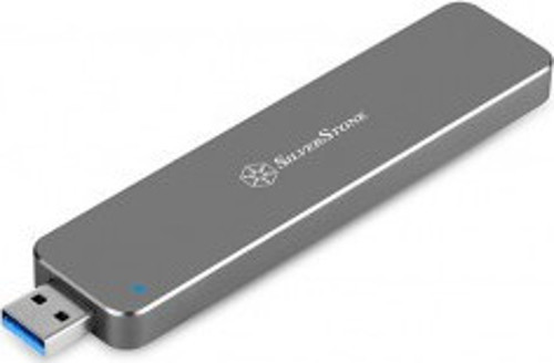 SST-MS09C USB 3.1 Type A Gen2 to M2 SATA Alüminyum Disk Kutusu