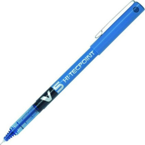 V5 Hi-Tecpoint 0.5 İğne Uçlu Kalem Mavi 3’Lü Set