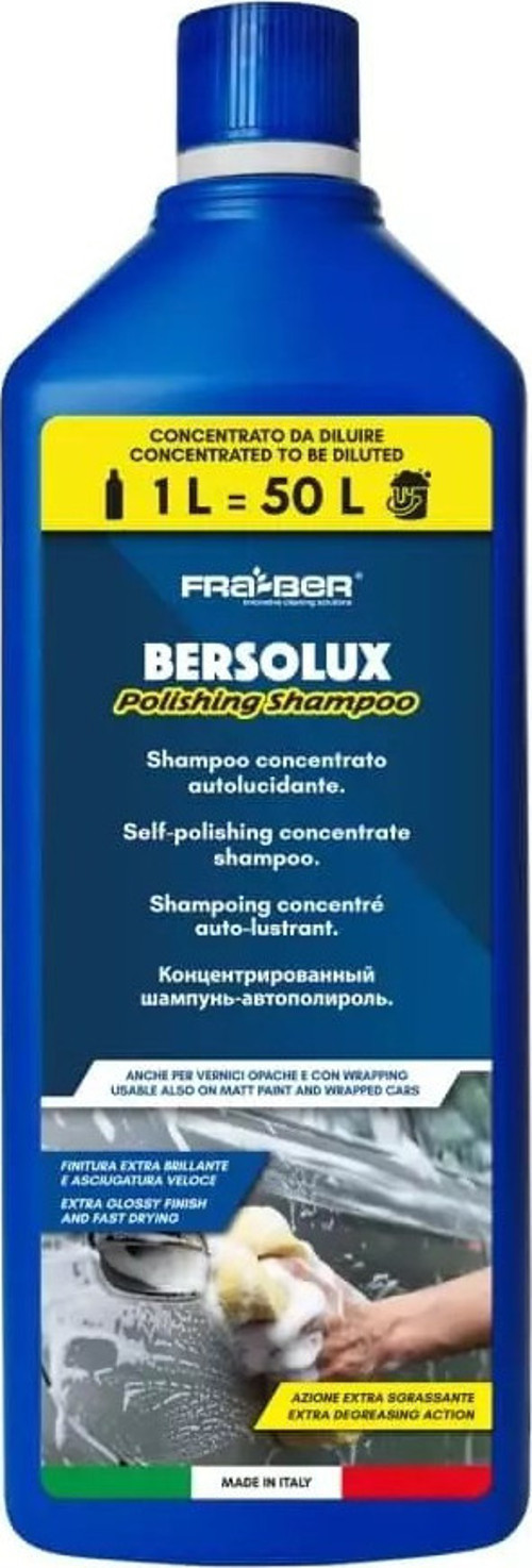 Bersolux Cilalı Köpüklü Manuel Araç Yıkama Şampuanı 1000 ML