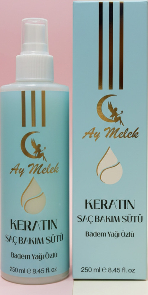Kadın Keratin Saç Bakım Sütü (Durulanmayan Sprey, Onarıcı,Isı Korumalı) Tüm Saç Tipleri
