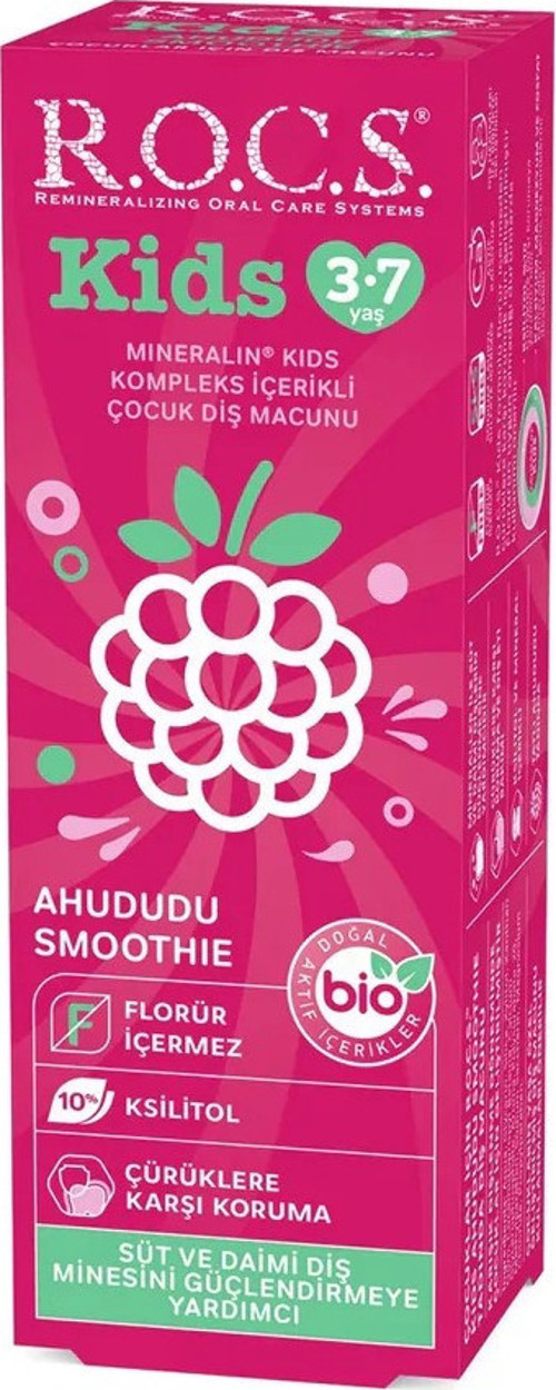 DİŞ MACUNU KIDS AHUDU FLORÜRSÜZ 3-7 YAŞ