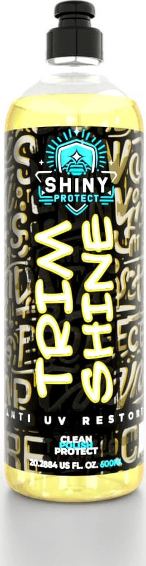 Trim Shine Plastik Restorasyon Plastik Yenileyici Siyah Aksam Parlatıcı 600 ML