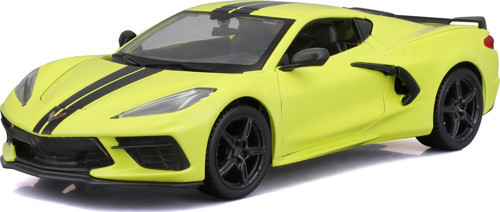 1:24 2020 Chevrolet Corvette Stingray Coupe Z51 Sarı 31527-02
