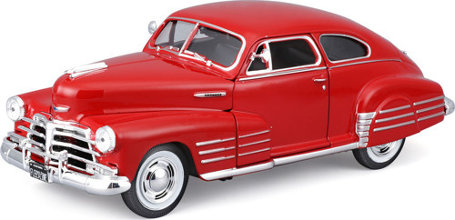 1:25 1948 Chevrolet Fleetline Aerosedan Kırmızı 32921-02