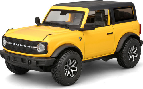 1/24 2021 Model Ford Bronco Badlands Sarı 31530