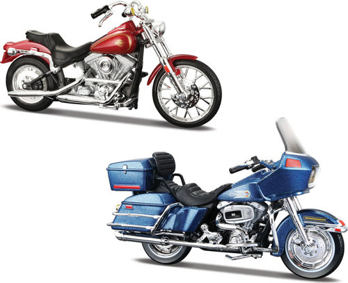 1/18 Harley-Davidson İkili Motorlar 80'ler