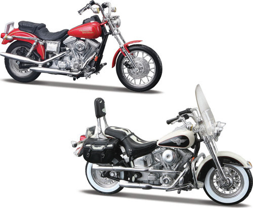 1/18 Harley-Davidson İkili Motorlar 90'lar