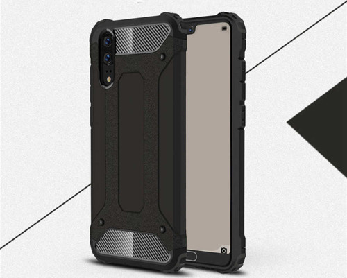 Huawei P20 Kılıf Crash Zırh Silikon Kılıf