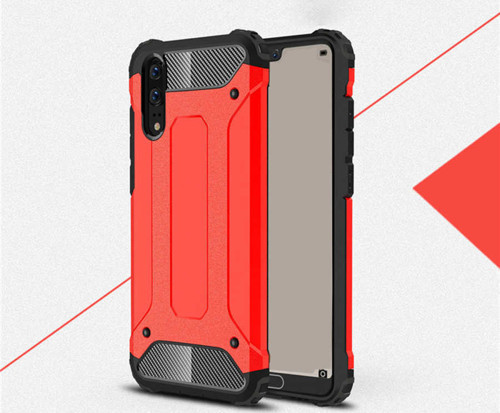Huawei P20 Kılıf Crash Zırh Silikon Kılıf