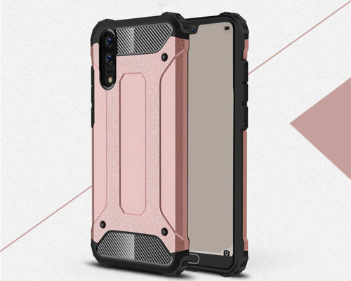 Huawei P20 Kılıf Crash Zırh Silikon Kılıf