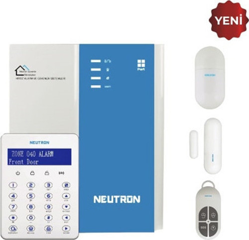 Nta-Gna8545-4G 4Bölgeli (Zon) Gsm+Gprs Kablolu/Kablosuz Alarm Seti (Siren Yok)