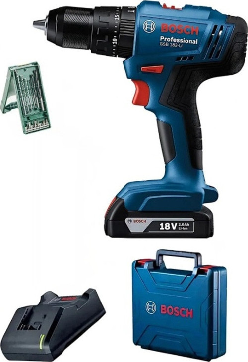 Profesyonel Akülü Darbeli Matkap Bataryalı Delme Vidalama Makinesi Çok Yönlü Matkap