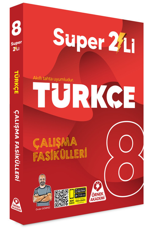Örnek Akademi Yayınları 8. Sınıf Süper İkili Türkçe Seti (2 Kitap)