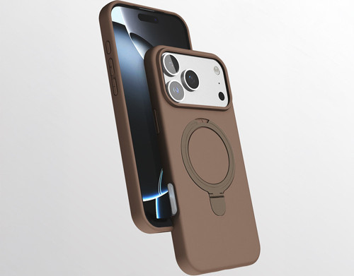 iPhone 17 Pro Max Kılıf Magsafe Şarj Özellikli Standlı Sensitive Touch Samara Kapak