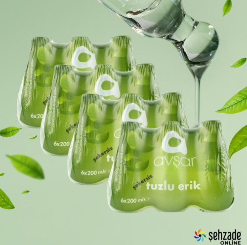 Tuzlu Erik Aromalı Maden Suyu 24 x 200 ml