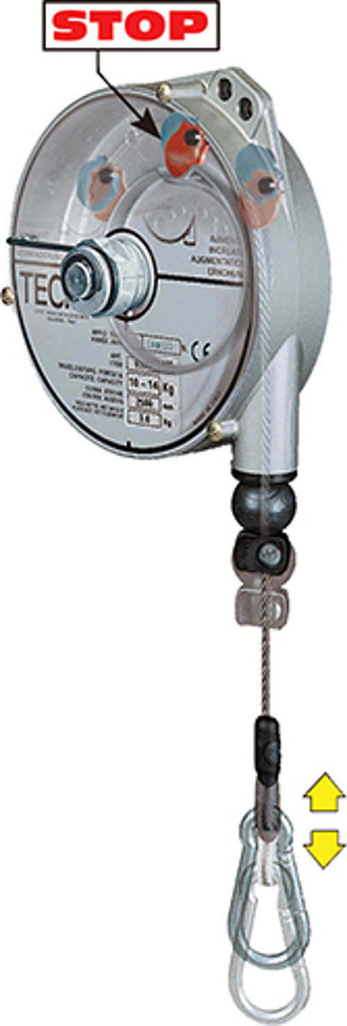 TECNA BALANSER TCN-9347 STOPLU 4.0-6 kg / 2500 mm / 3.3 kg