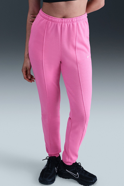 Sportswear Chill Terry High Rise Jogger Kadın Yüksek Bel Slim Fit Eşofman Altı Pembe