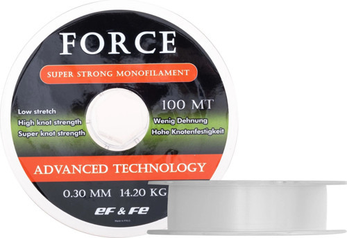 Force Beyaz 0,50Mm 100 Metre Monoflament Misina