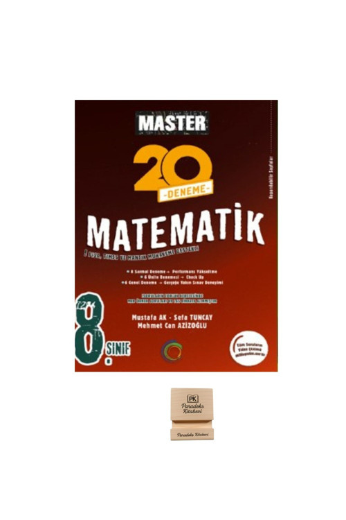 Okyanus LGS 8. Sınıf Master 20 Matematik Deneme + Telefon Standı