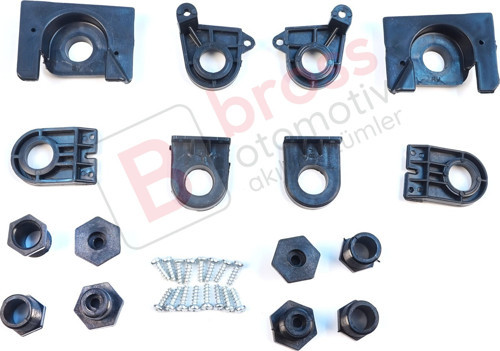 VW Jetta MK6 A6 5C6 2010-2018 5C7998225 5C7998226 İçin Sağ Sol Ön Far Ayak Tamir Seti