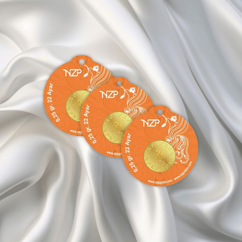 3 Adet 0.25 Gr 22 Ayar Nizipli Gram Altın