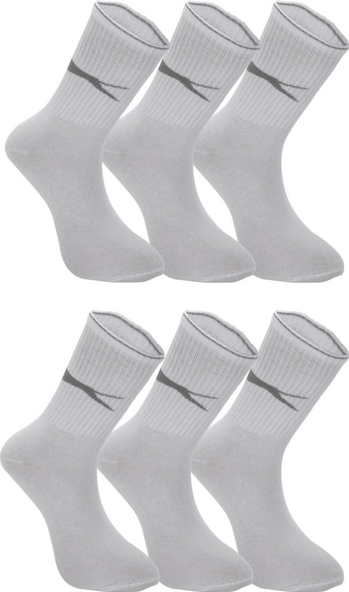 JAGO 6 lı Set Erkek Beyaz Çorap