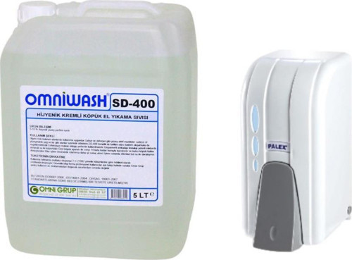 SD-400 5000 ml Köpük El Sabunu ve 500 cc Dispenser Seti