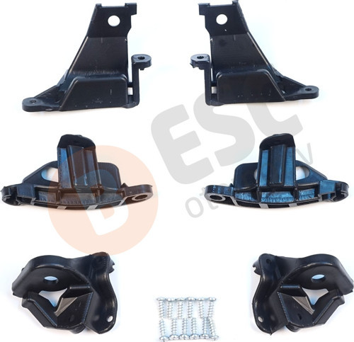 Peugeot 308 MK1 HB SW CC RCZ 408 T7 6212E3 6212E4 İçin Sağ Sol Ön Far Ayak Tamir Seti