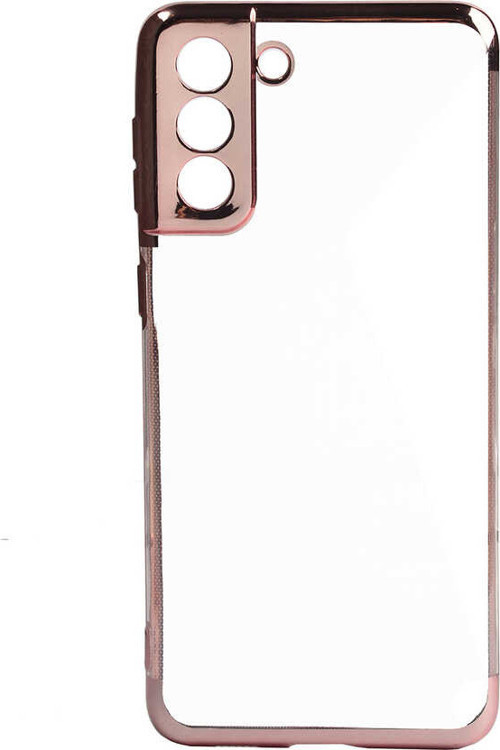 Galaxy S21 Plus Kılıf Dört Köşeli Lazer Silikon Kılıf