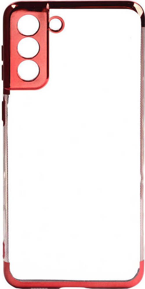 Galaxy S21 Plus Kılıf Dört Köşeli Lazer Silikon Kılıf