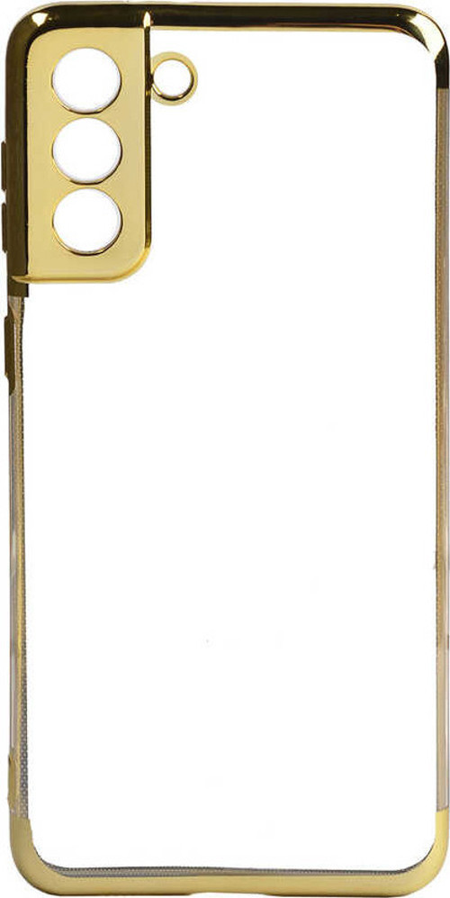 Galaxy S21 Plus Kılıf Dört Köşeli Lazer Silikon Kılıf