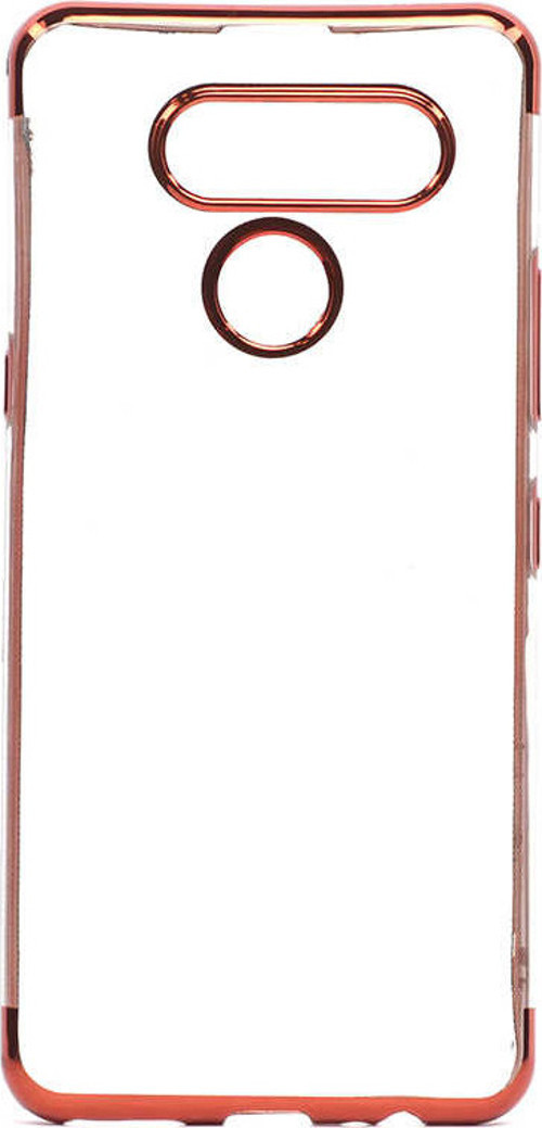 LG K50S Kılıf Dört Köşeli Lazer Silikon Kılıf