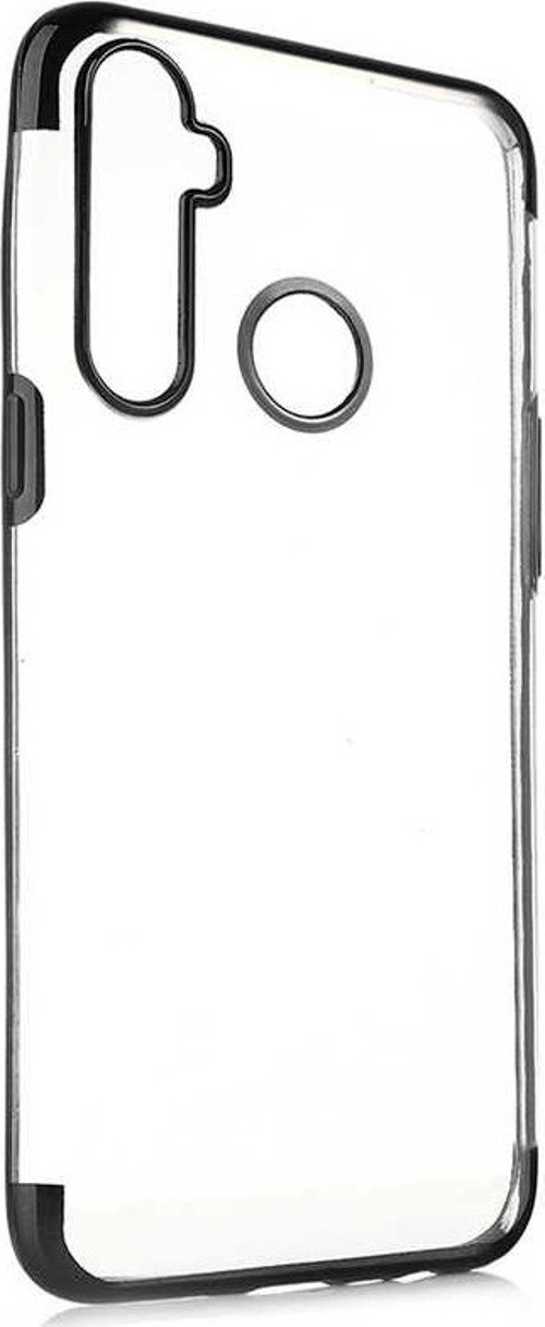 Realme 5İ Kılıf Dört Köşeli Lazer Silikon Kılıf