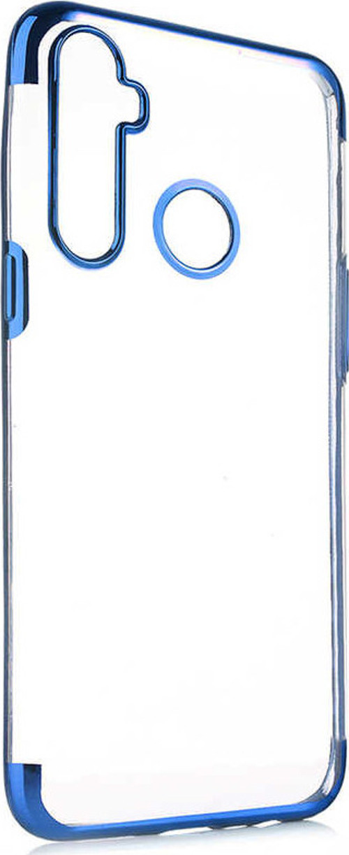 Realme 5İ Kılıf Dört Köşeli Lazer Silikon Kılıf