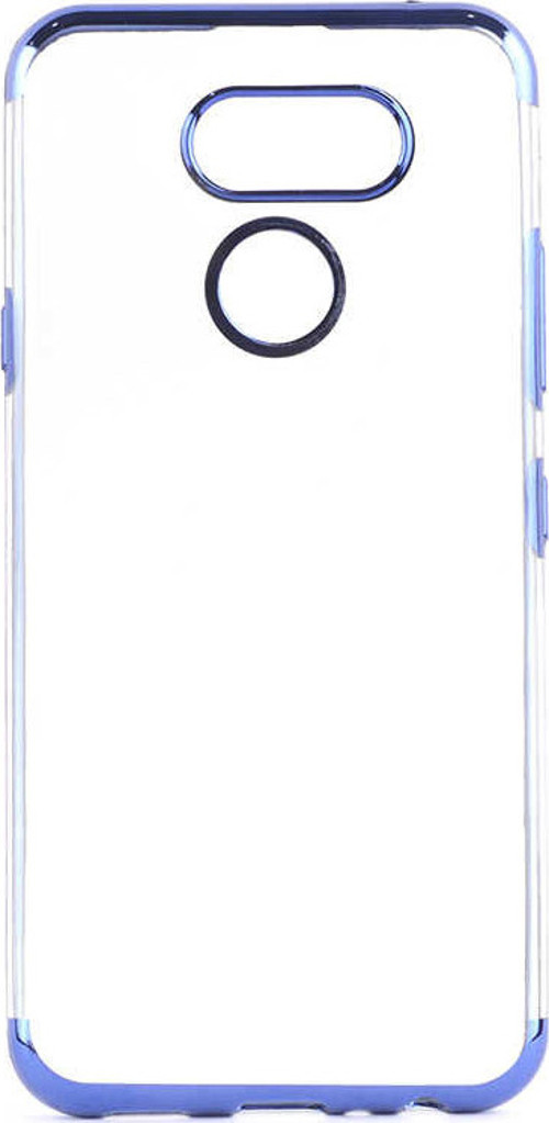 LG K40S Kılıf Dört Köşeli Lazer Silikon Kılıf