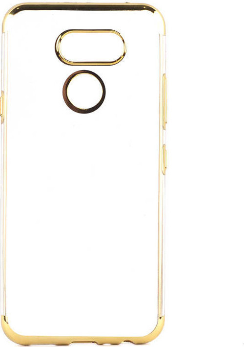 LG K40S Kılıf Dört Köşeli Lazer Silikon Kılıf