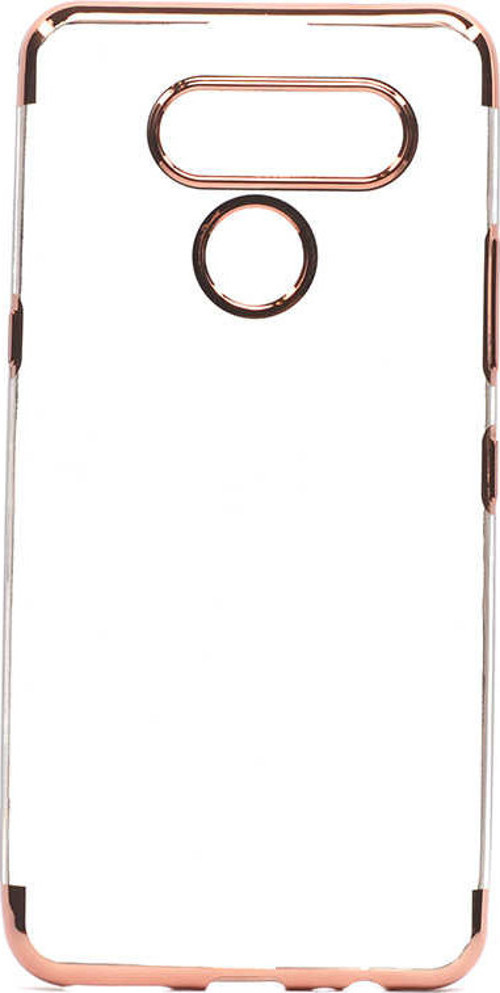 LG K50S Kılıf Dört Köşeli Lazer Silikon Kılıf