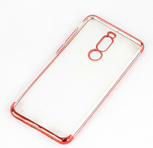 Meizu Note 8 Kılıf Dört Köşeli Lazer Silikon Kılıf