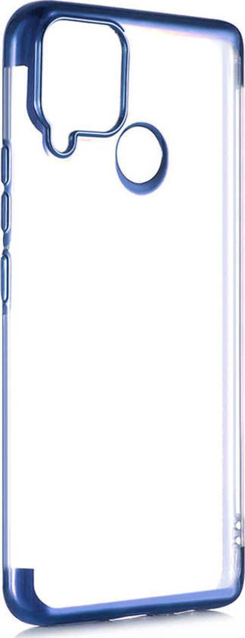 Realme C15 Kılıf Dört Köşeli Lazer Silikon Kılıf