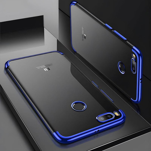 Xiaomi Mi 5x Kılıf Dört Köşeli Lazer Silikon Kılıf