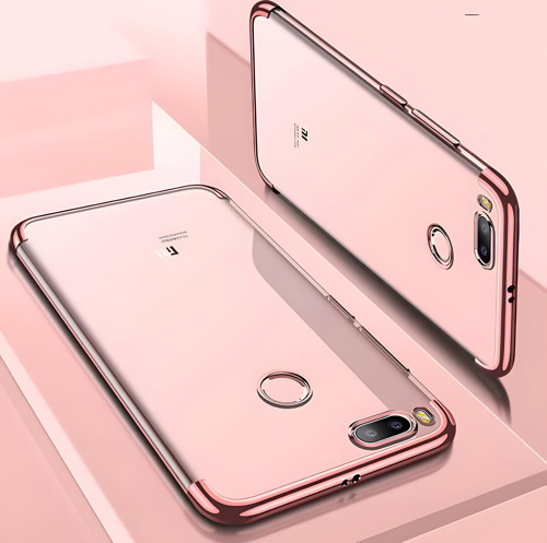 Xiaomi Mi 5x Kılıf Dört Köşeli Lazer Silikon Kılıf